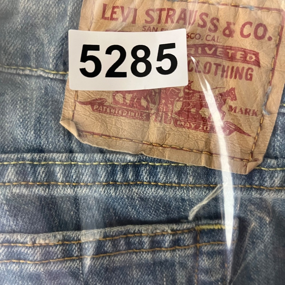 Levi's 518 Super Low Bootcut Jeans Women 16 Blue Denim Pockets Classic - 34X30.5 - Picture 15 of 15